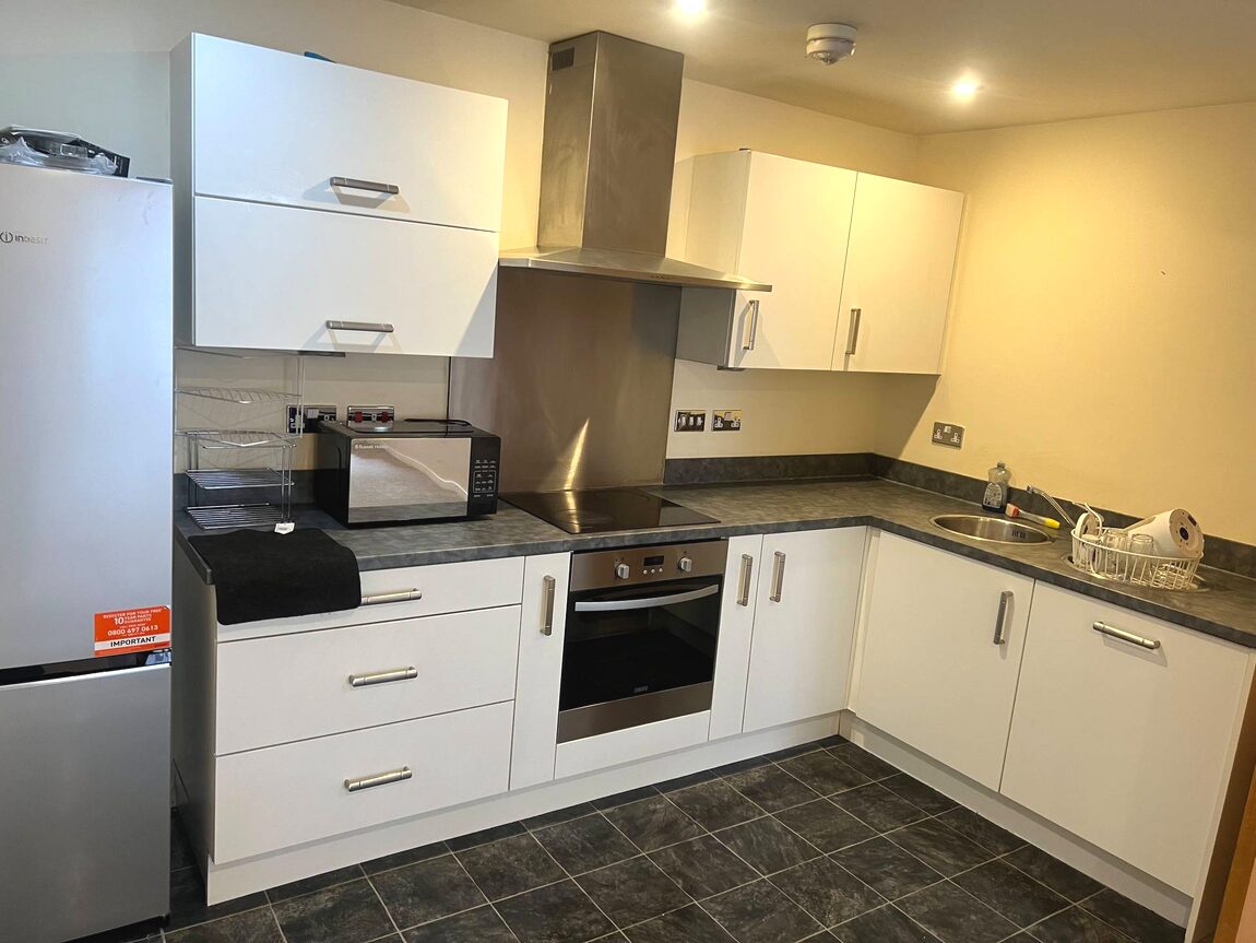 Kitchen after a deep clean